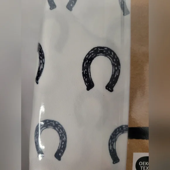 NWT Wrangler Twin Sheet Set Horseshoe Patterned